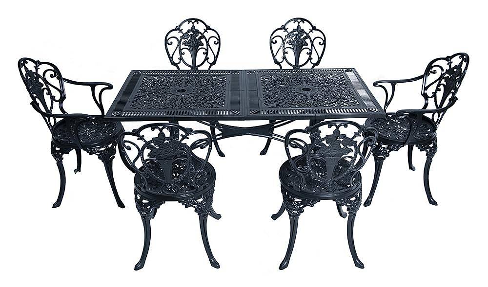 Leros Bahçe Masa Takımı - Art Deco Bahçe Masa Takımı