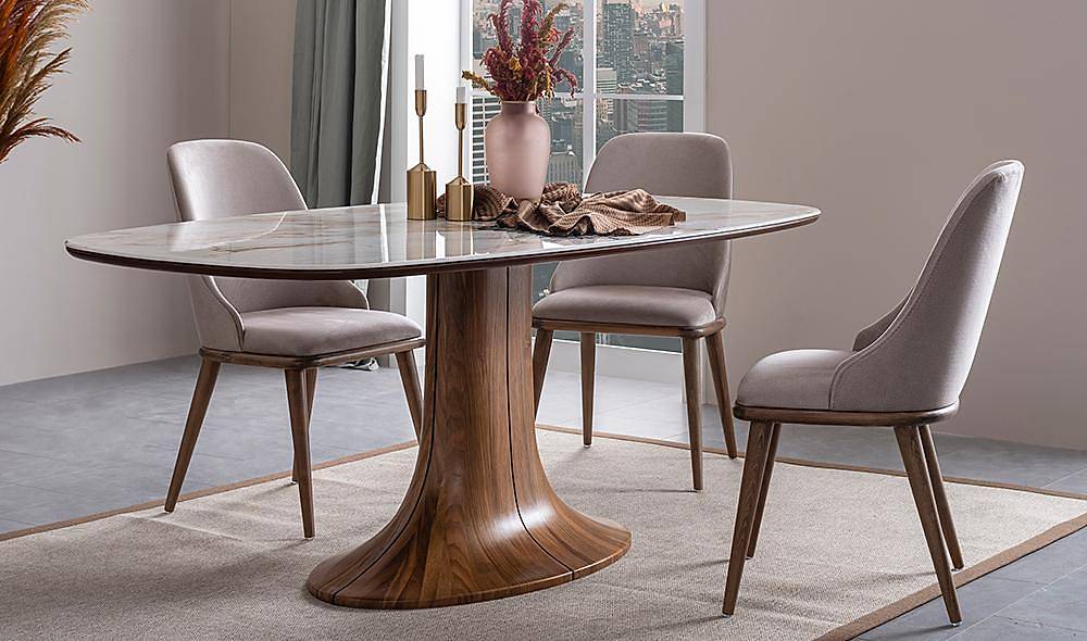 Kasilya Yemek Masası Takımı Yemek Masası Takımı