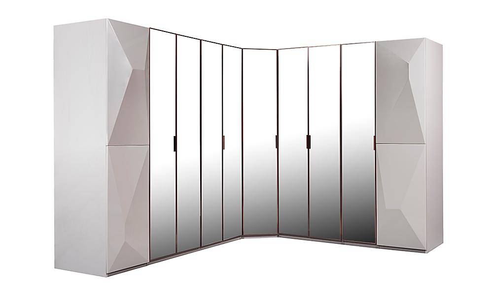 Panora Köşe Gardrop Köşe Dolap