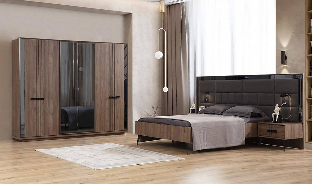 Zeren Yatak Odası - Ceviz Yatak Odası