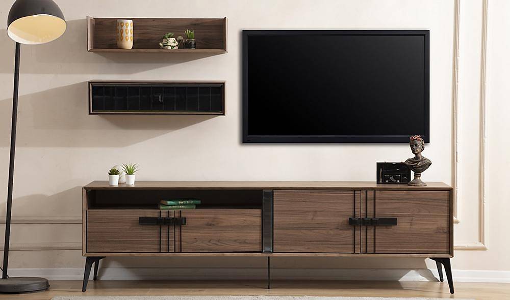 Zeren Tv Ünitesi - Ceviz TV Ünitesi