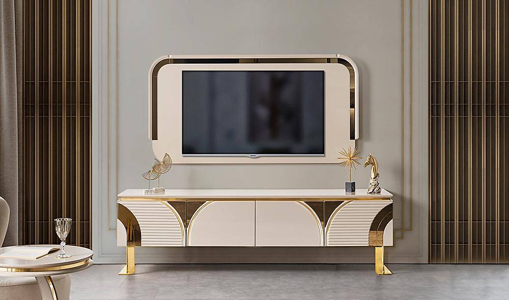 Hessen Tv Ünitesi - Panolu TV Ünitesi