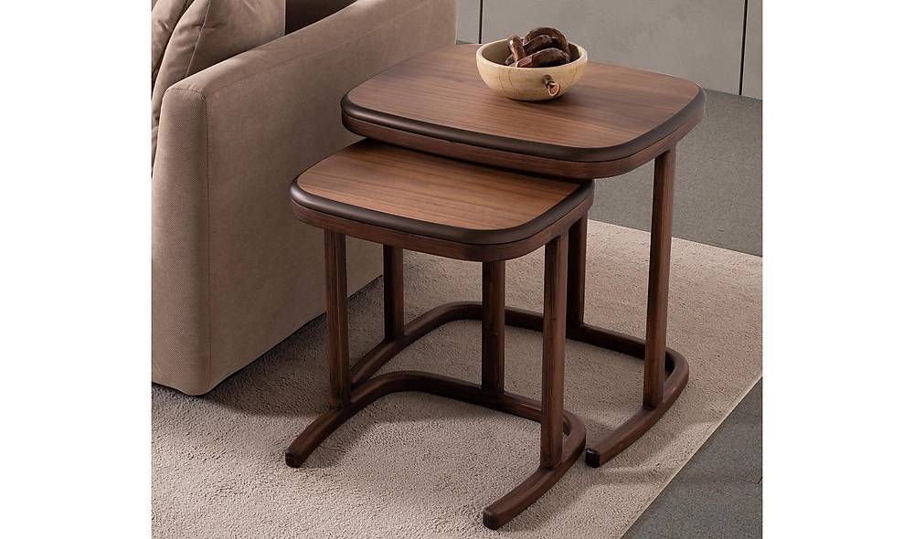 Juppo İkili Zigon Sehpa Sehpa ve Aksesuar