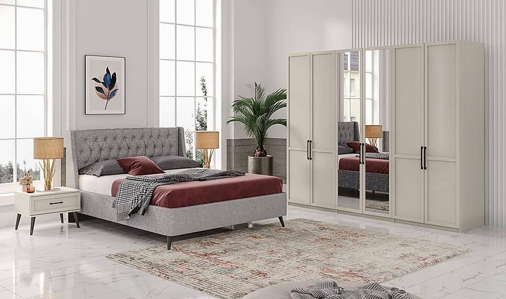 Liya Yatak Odası - Bej Yatak Odası