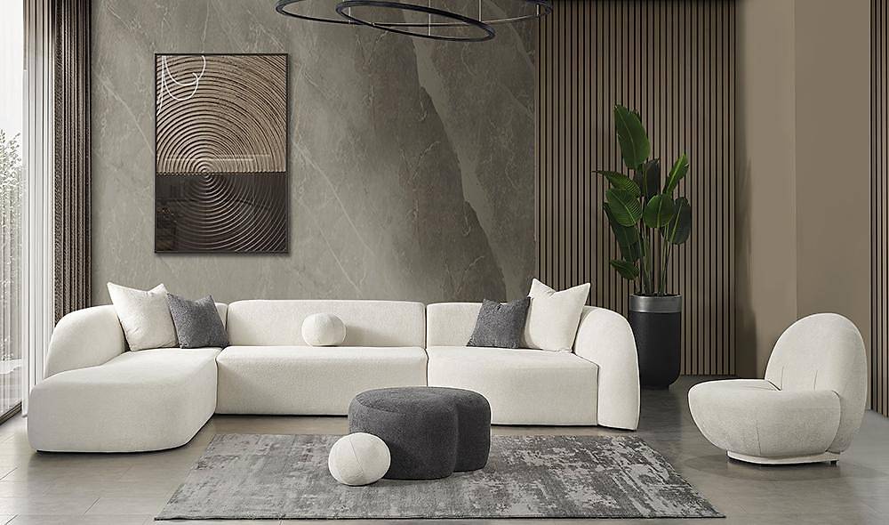 Major Köşe Takımı - Renkli Köşe Koltuk