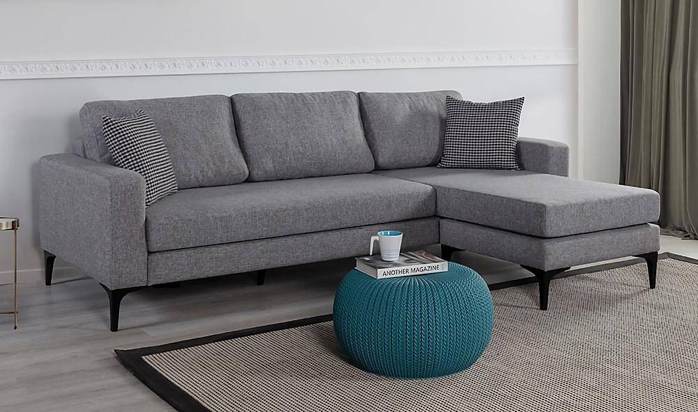 Riva Köşe Takımı - Gri Köşe Koltuk