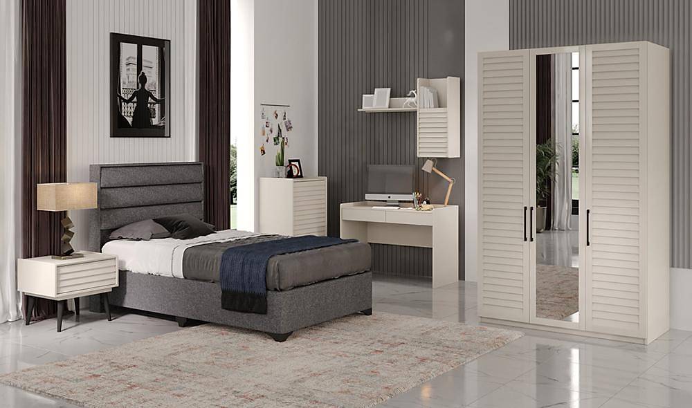 Çizgi Genç Odası - 3 Kapılı Genç Odası