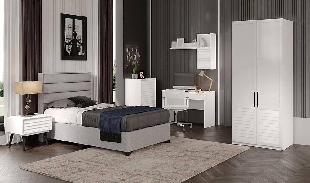 Çizgi Genç Odası - 2 Kapılı Genç Odası