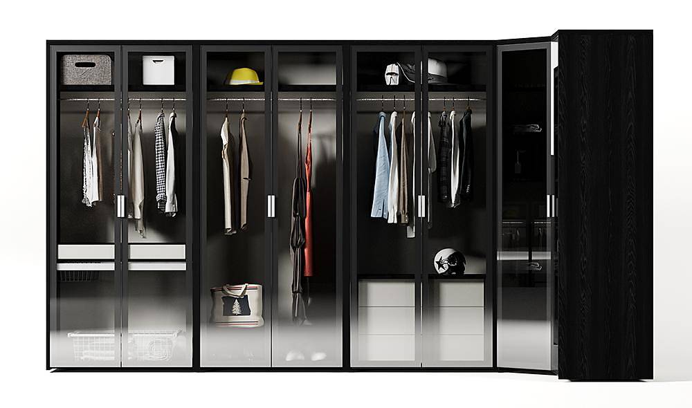 Elika Köşe Gardrop Giyinme Odası