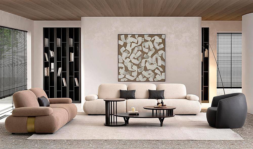 Beal Koltuk Takımı - Kahve Koltuk Takımı