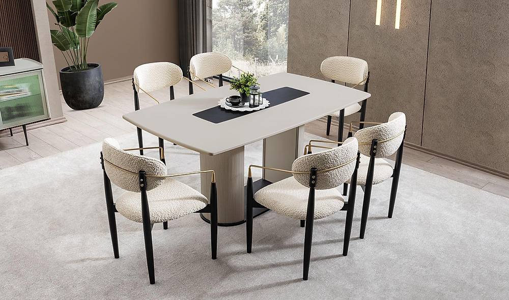 Pera Yemek Masası Takımı Yemek Masası Takımı