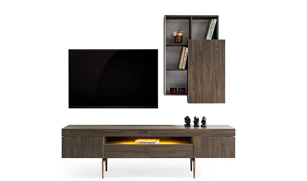 Montare Tv Ünitesi - Ceviz TV Ünitesi