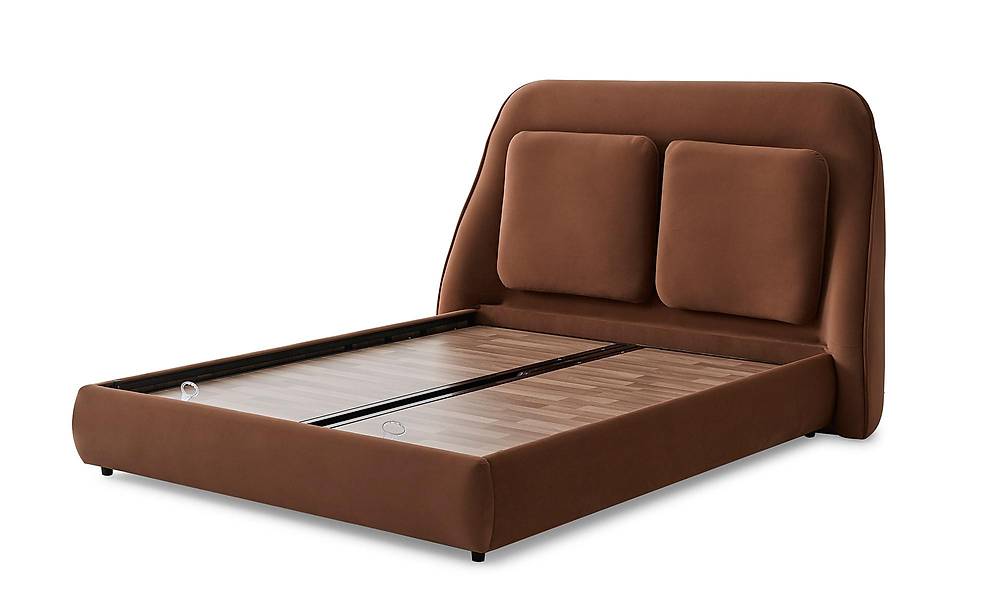 Venedik Bazalı Karyola ve Başlık - Tarçın Baza Setleri