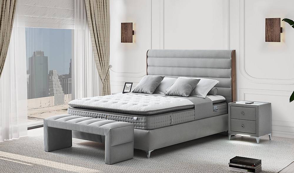 Naomi Kanvas Baza + Başlık + Yatak