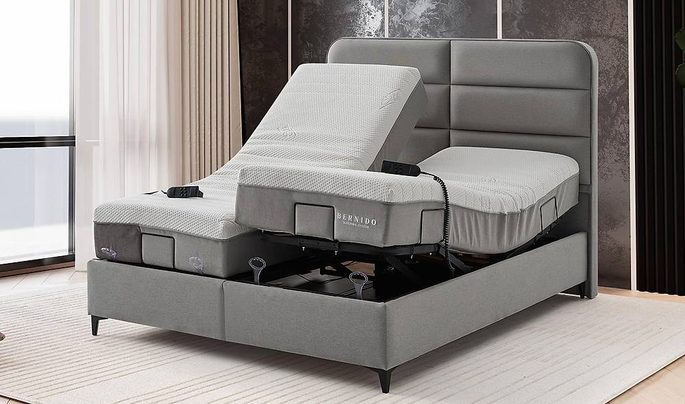 Bernido Vita Motorlu Baza + Başlık + Yatak Baza Setleri