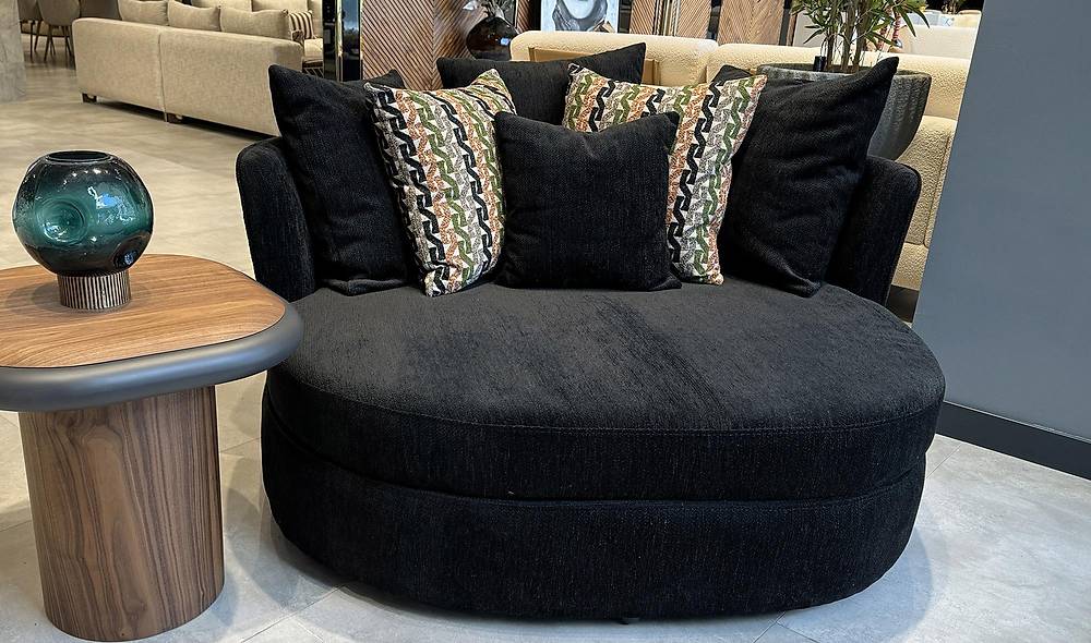 Mandu Dinlenme Koltuğu - Siyah Koltuk Takımı