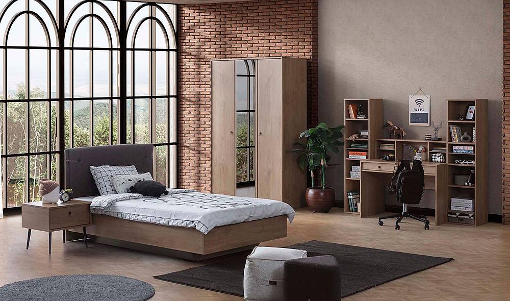 Pony Genç Odası - 3 Kapılı Genç Odası