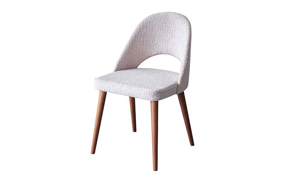 Lenora Sandalye 6 Adet - Beyaz Masa Sandalye