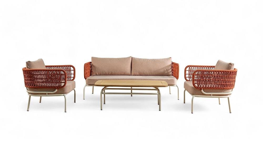 Wagon Bahçe Koltuk Takımı Bahçe Oturma Grubu