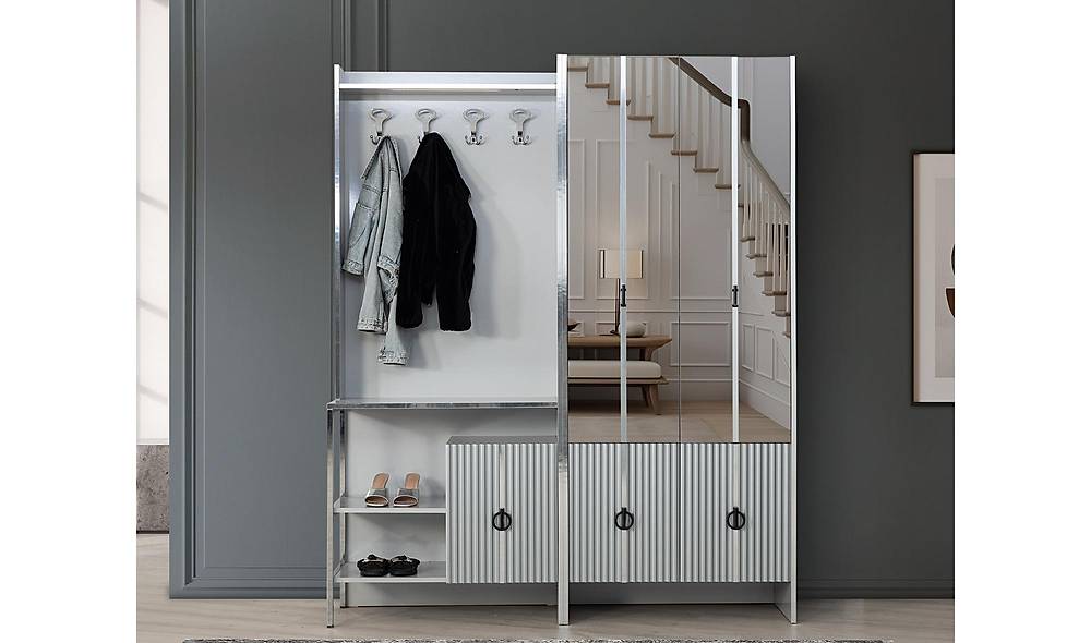 Rendi Portmanto - Gri Vestiyer Portmanto