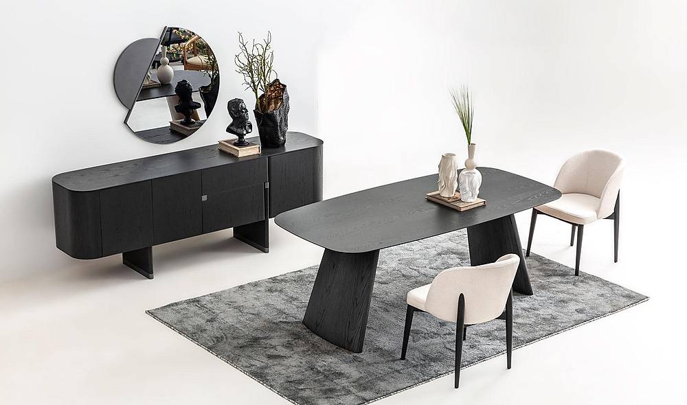 Penora Yemek Odası - Antrasit Yemek Odası