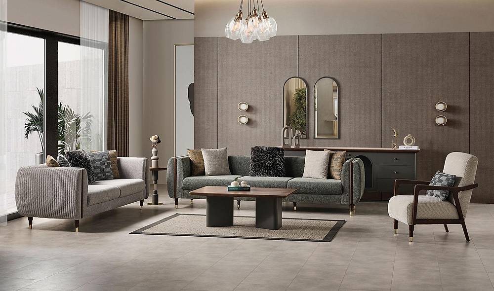 Farist Koltuk Takımı - Gri Koltuk Takımı