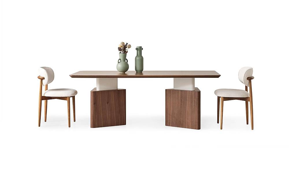 Farist Yemek Masası Takımı - Ekru