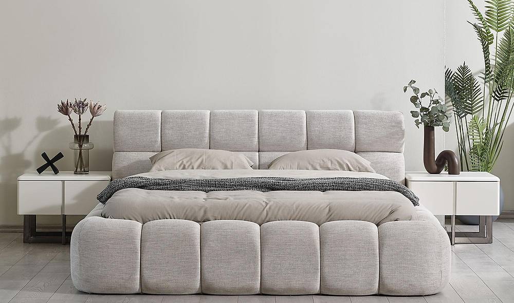 Noma Bazalı Karyola ve Başlık Yatak Baza Başlık