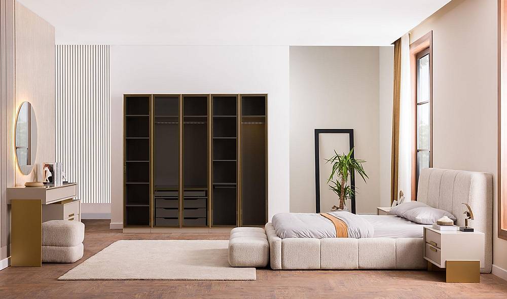 Bonny Yatak Odası - 5 Kapılı Yatak Odası