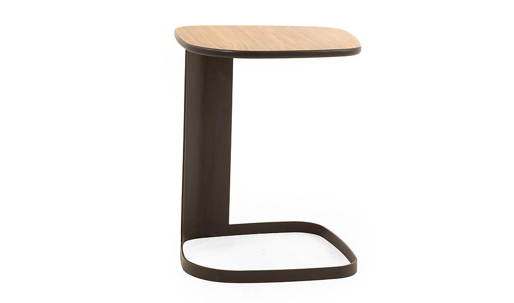 Mandu Yan Sehpa - Açık Ceviz Sehpa ve Aksesuar