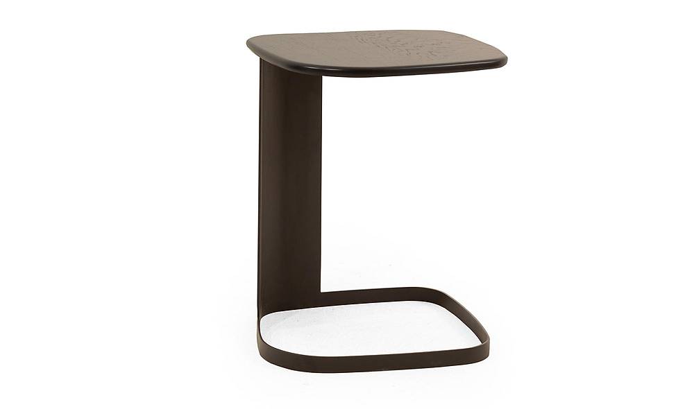 Mandu Yan Sehpa - Siyah Meşe Sehpa ve Aksesuar