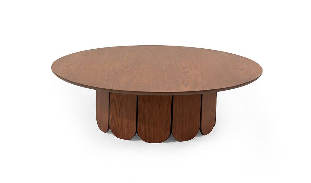 Mandala Ceviz Orta Sehpa - Büyük Sehpa ve Aksesuar