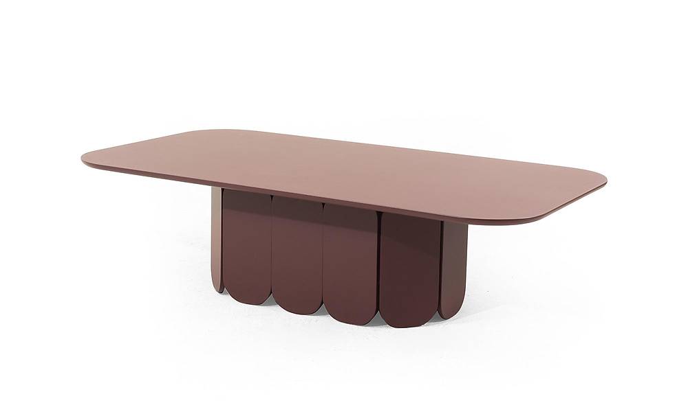 Mandala Renkli Orta Sehpa - Dikdörtgen Sehpa ve Aksesuar