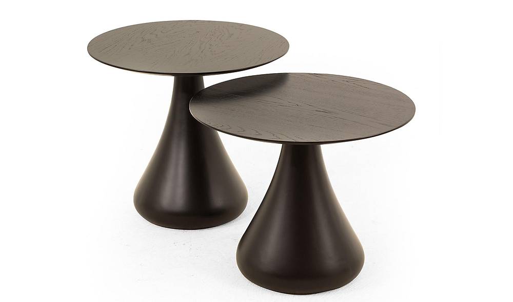 Solo İkili Zigon Sehpa - Siyah Sehpa ve Aksesuar