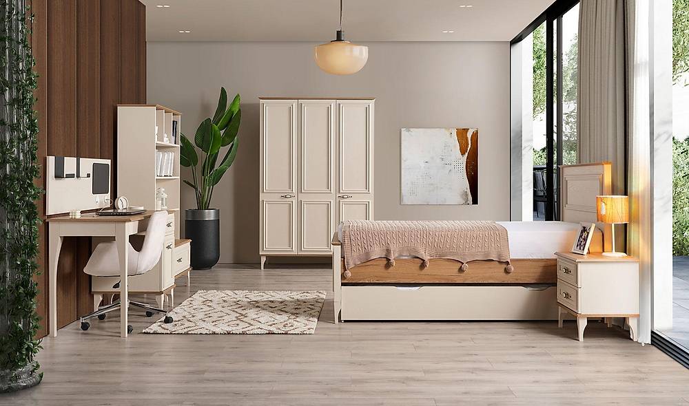 Aurora Genç Odası - 3 Kapılı Genç Odası