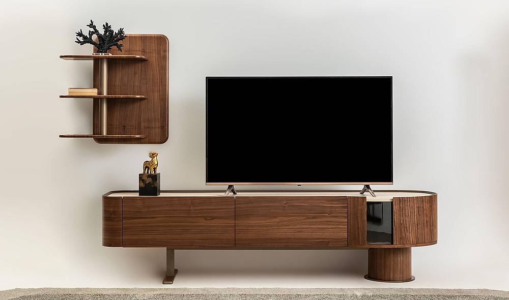 Messina Tv Ünitesi - Ceviz TV Ünitesi