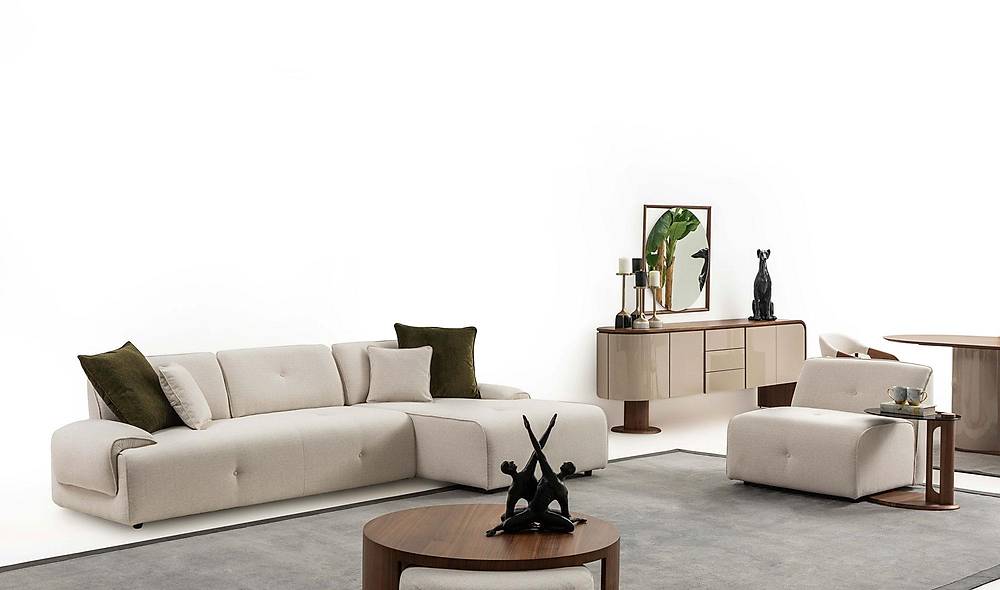 Pierro Köşe Takımı Köşe Koltuk