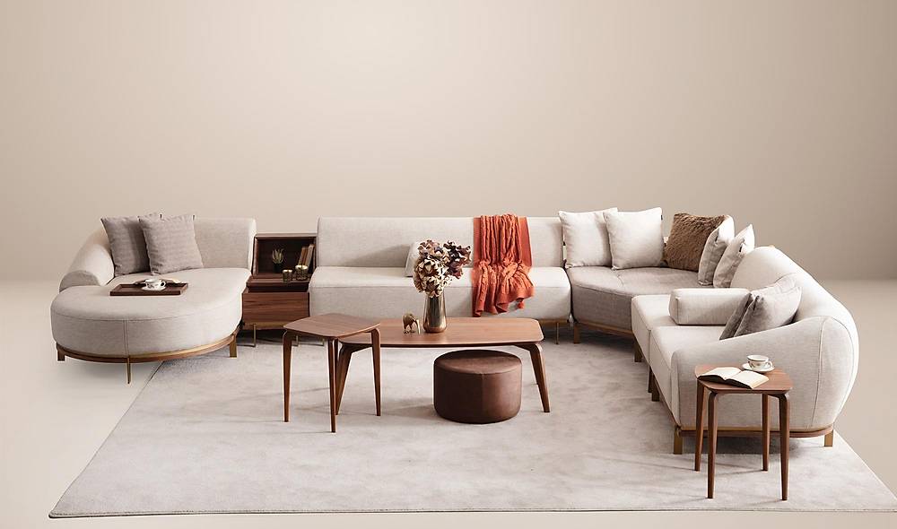 Toprak Köşe Takımı - Large Köşe Koltuk