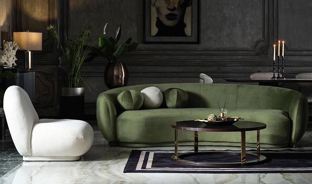 Bontera Koltuk Takımı - Yeşil Koltuk Takımı