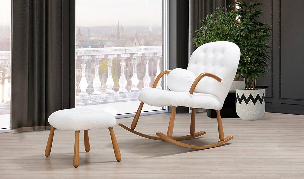 Bunny Puflu Sallanır Koltuk Tv & Baba Koltuğu