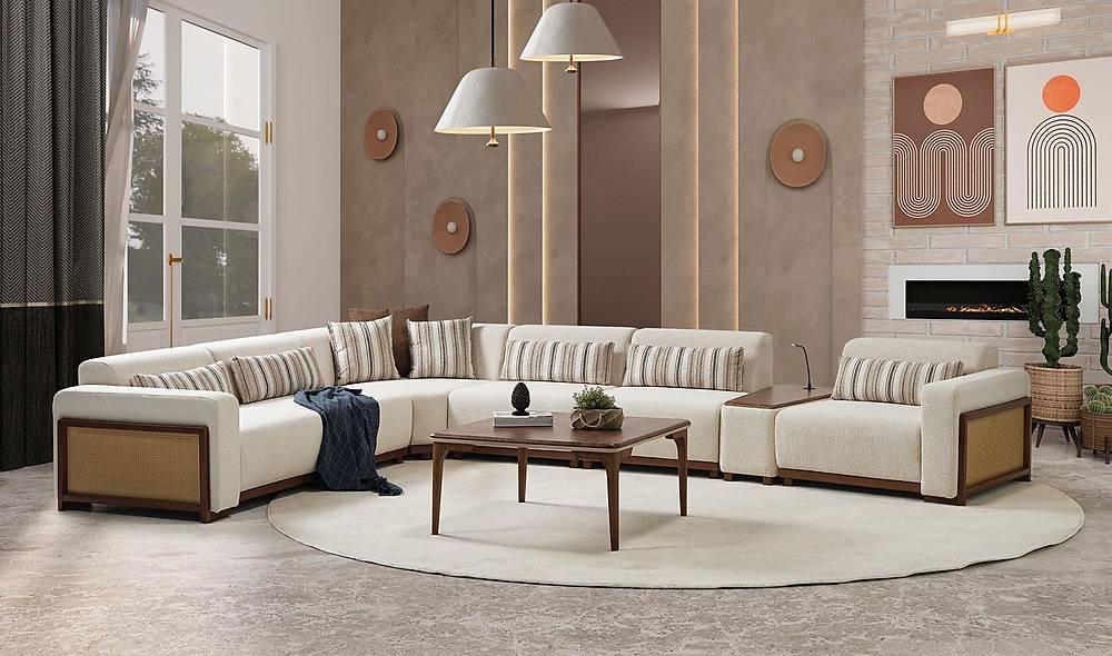 Eviana Köşe Takımı Köşe Koltuk