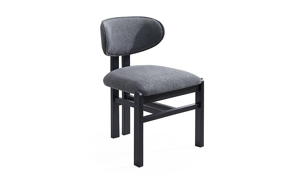 Bologna Sandalye 6 Adet - Antrasit Masa Sandalye