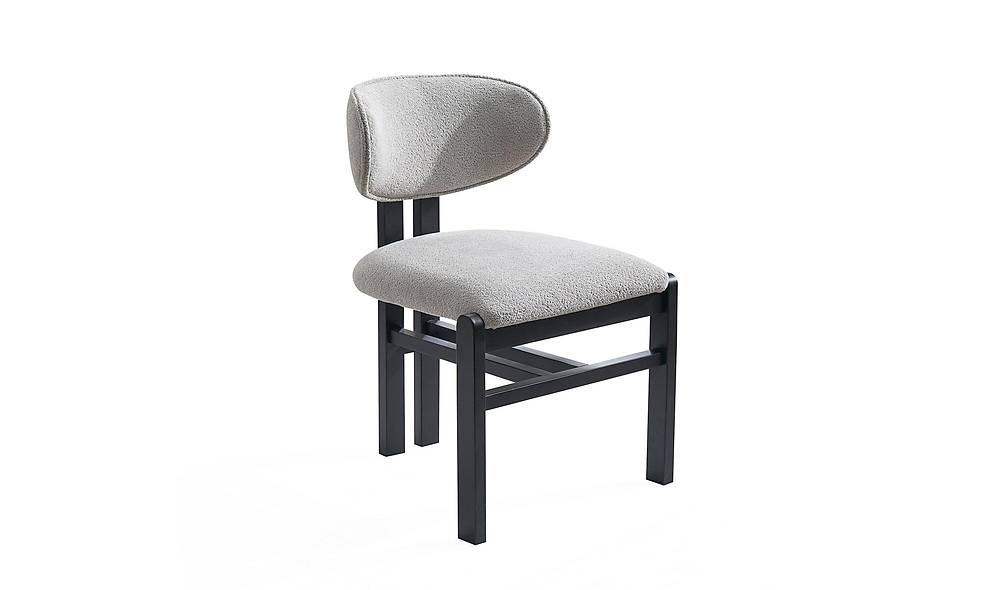 Bologna Sandalye 6 Adet - Gri Masa Sandalye