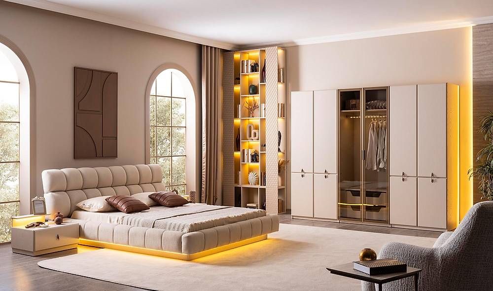 Atelier Yatak Odası - 6 Kapılı Yatak Odası