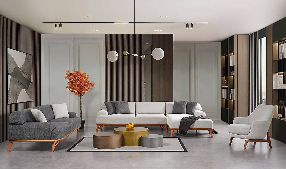 Georgia Köşeli Koltuk Takımı Koltuk Takımı