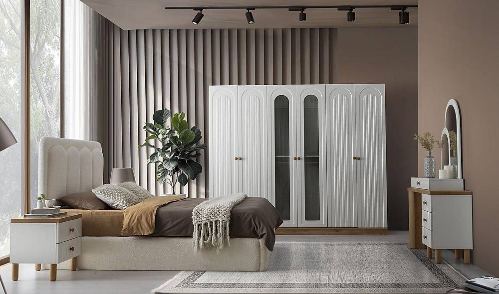 Üsküp Mdf Yatak Odası Yatak Odası