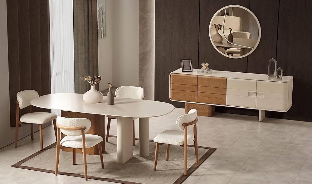 Maison Yemek Odası - Ceviz Yemek Odası