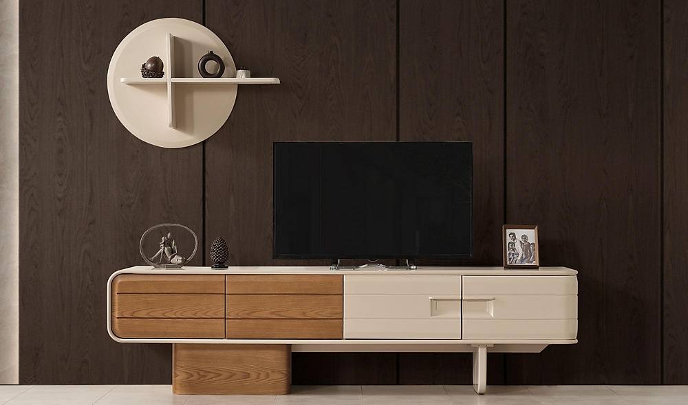 Maison Tv Ünitesi - Ceviz TV Ünitesi