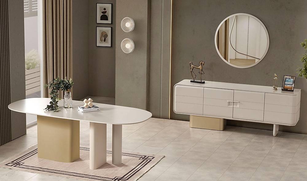 Maison Yemek Odası - Gold Yemek Odası