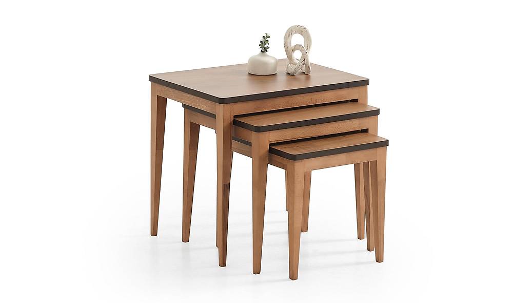 Rowena Zigon Sehpa - Ceviz Sehpa ve Aksesuar